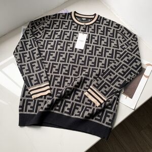 Fendi Logo Pattern Sweater
